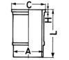 KOLBENSCHMIDT 88524110 Cylinder Sleeve